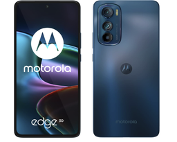 Motorola Edge 30, ecran OLED 144 Hz de 6,5 inchi, OIS, inregistrare HDR10, camera de inalta rezolutie de 50 MP, audio Dolby Atmos, Android 12, 8/256 GB, procesor Snapdragon 778Gplus, 5G, SIM dual, culoare gri