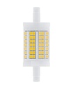 Lanterna LED OSRAM cu baza R7s, tub LED cu bec de 12 W, inlocuitor pentru bec de 100 W, alb cald (2700K)