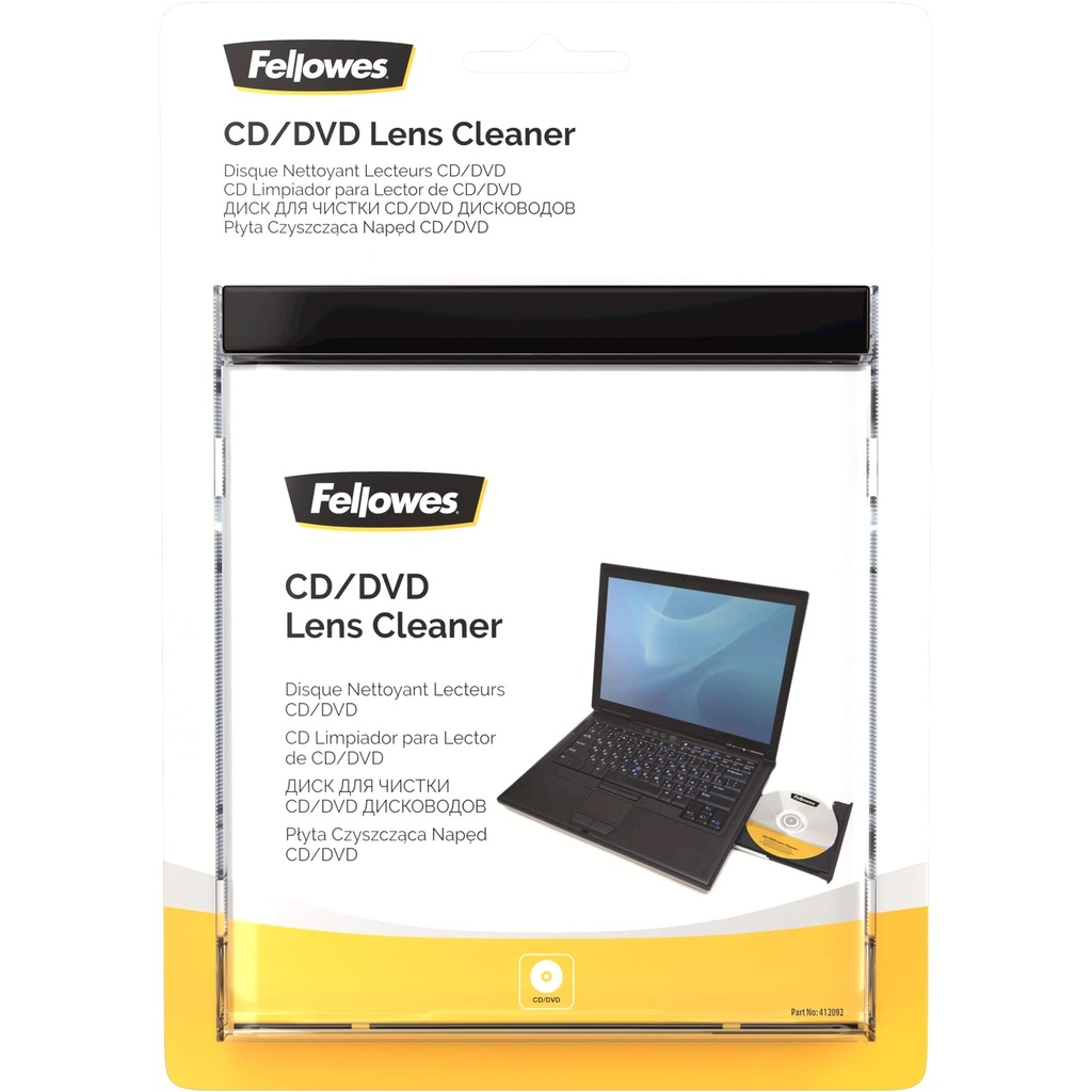 Fellowes 99761 - Curatator de lentile pentru CD si DVD