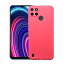 Husa KEJI pentru carcasa din TPU Realme C21Y/Realme C25Y, husa moale, husa subtire, anti-alunecare, cu protectie spate, husa rezistenta la socuri pentru Realme C21Y/C25Y (FUCHSIA)