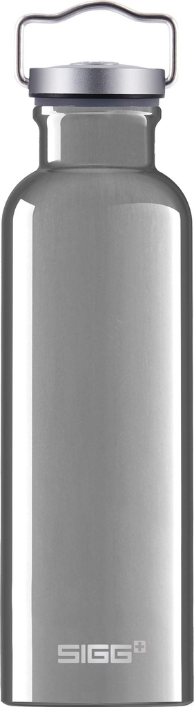 SIGG - sticla de baut din aluminiu - aluminiu original - certificat climatic neutru - potrivit pentru bauturi carbogazoase - etansa - usoara ca o pana - fara BPA - 0,75 l