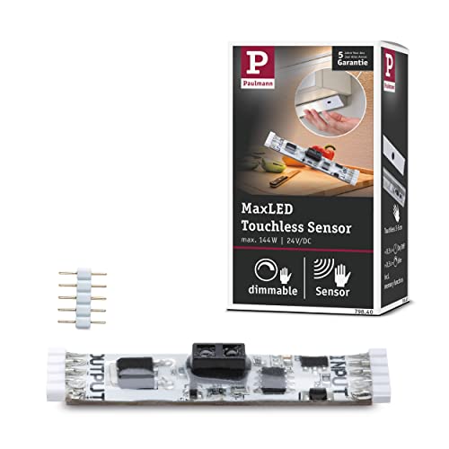 Paulmann 79840 Stripe MaxLED Senzor Dimm Switchless DC 24V max, 144W Weiss Lichtband Kunststoff