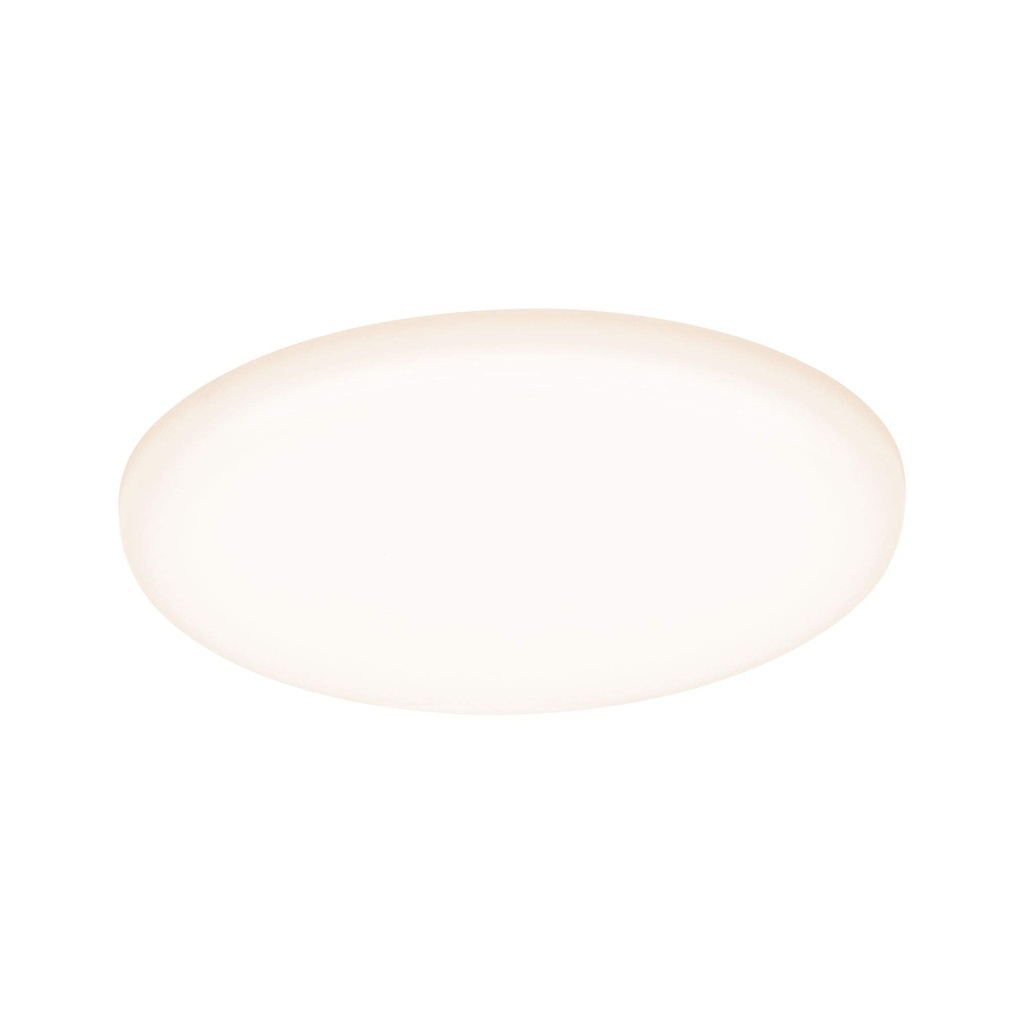 Paulmann 92388 Plafoniera cu panou LED Veluna VariFit IP44 125mm rotund incl. plafoniera 1x8,5 wati plastic satinat 3000 K