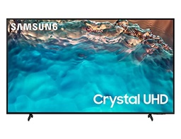 Samsung TV Crystal UHD UE55BU8070UXZT, Smart TV 55&quot; Seria BU8070, Crystal UHD 4K, Alexa si Google Assistant integrat, Negru, 2022, DVB-T2