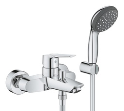 GROHE Start - baterie de baie monocomanda (1/2&quot;, montare pe perete, cu limitator de temperatura), crom, 23413002