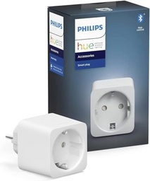 Philips Hue Smart Plug - Adaugati orice bec la sistemul dvs. Hue - Plug inteligent compact - Conectati-va la Bluetooth sau Hue Bridge - Functioneaza cu Alexa si Google Home