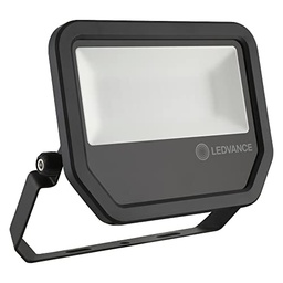 Spot LED Ledvance GEN 3 negru 50W 5500lm 100D - 830 alb cald | IP65 - Simetric - Inlocuitor pentru 100W