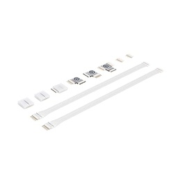 Elgato Light Strip Connector Set - Set conector Light Strip, conector T, unghiuri, extensii, compatibil cu Elgato Light Strip