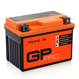 Baterie GP-PRO Gel 12V 5Ah GTX4L-BS (similar cu YB4L-B / YTX5L-BS / YTX4L-BS)