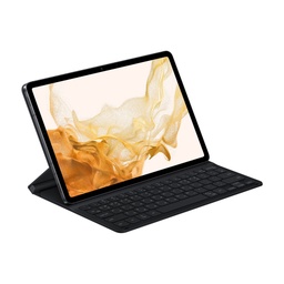 Samsung Book Cover Keyboard Slim Custodia cu Tastiera pentru Galaxy Tab S7 | Tab S8, negru