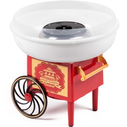 Masina de vata de zahar Gadgy acasa - Masina de vata de zahar cu design retro - Masina de vata de zahar sau de bomboane - Ideala pentru petrecerile de nastere ale copiilor