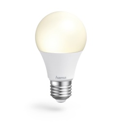 Lampa LED Hama WLAN E27 set de 3 (lampa inteligenta pentru casa 8,5W bec, reglabil, RGBW multicolor, lampa LED WIFI cu control vocal si aplicatie, compatibil cu Alexa, Google, Siri, Apple, nu este necesar hub)