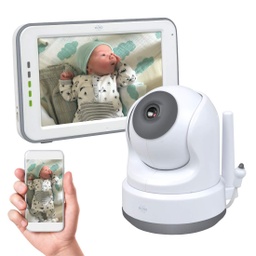ELRO Baby BC3000 Baby Monitor Royale Baby Monitor cu ecran tactil de 12,7 cm HD si aplicatie