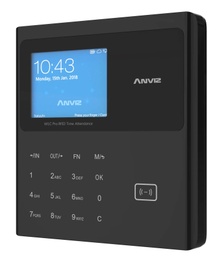 Detectarea prezentei Anviz W1C PRO WIFI: Insigna Rfid si PIN, Linux, procesor de 1 GHZ, LCD TFT de 2,8 inchi, Tcp/ip, WIFI, tastatura tactila, culoare neagra,