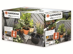 Gardena City Gardening Holiday Garden: set de udare a plantelor pentru interior si exterior, udare individuala de pana la 36 de plante (1265-20)