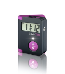 Humantechnik Travel Tim Magenta, Reisewecker, 7 x 3 x 9,5 cm ; 132 g